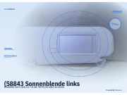 (58843 Sonnenblende links HYUNDAI i30 II (GD))