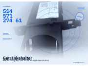Getränkehalter BMW 3er Touring (E91) 51457127461