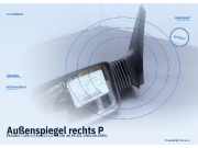 Außenspiegel rechts PEUGEOT 205 I (741A/C)