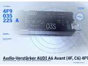 Audio-Verstärker AUDI A6 Avant (4F, C6) 4F9035225A