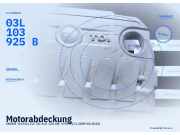 Motorabdeckung SKODA Yeti (5L) 03L103925B