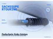 Federbein links hinten BMW 5er (E39) SACHS SUPERTOURING