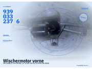 Wischermotor vorne VW Caddy II Van (9K9B) 9390332376