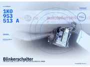 Blinkerschalter VW Golf V (1K) 1K0953513G FKZ 1K0953513A