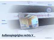 Außenspiegelglas rechts VOLVO 340/360 Schrägheck (343, 345)
