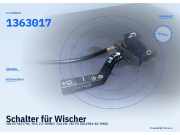 Schalter für Wischer VOLVO 760 1363017