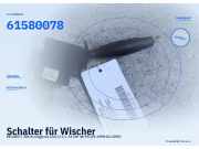 Schalter für Wischer PEUGEOT 206 Schrägheck 96331043ZL 61580078