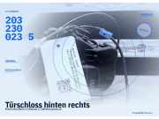 Türschloss hinten rechts Mercedes-Benz C-Klasse (W203) 2032300235