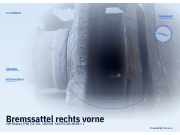 Bremssattel rechts vorne VW Sharan (7N)