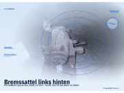 Bremssattel links hinten MITSUBISHI Space Star (DG0)