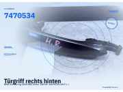 Türgriff rechts hinten BMW 5er Touring (G31) 7470534