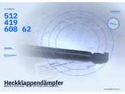 Heckklappendämpfer BMW 3er (E36) 51241960862