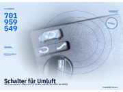 Schalter für Umluft VW Transporter T4 Bus 701959549