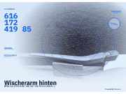Wischerarm hinten BMW 1er (F20) 61617241985