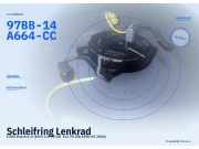 Schleifring Lenkrad FORD Mondeo II (BAP) 97BB-14A664-CC