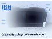 Original Hutablage Laderaumabdeckun Hyundai I30 I 2007-2011 SCHWARZ 85930-2R000