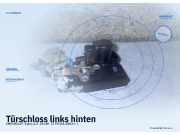 Türschloss links hinten CHEVROLET Kalos