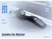 Schalter für Wischer VW Golf VI (5K) 1K0953519J