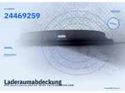 Laderaumabdeckung OPEL Vectra C Caravan (Z02) 24469259