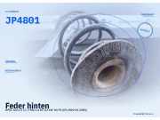 Feder hinten OPEL Astra G CC (T98) JP4801