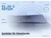 Gasfeder für Motorhaube BMW 5er (E28) 51231927129 51.23-1927129