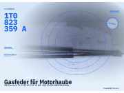 Gasfeder für Motorhaube VW Touran (1T1, 1T2) 1T0823359A