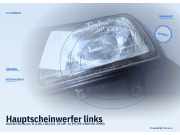 Hauptscheinwerfer links DAIHATSU Cuore II (L80, L81)