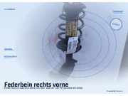 Federbein rechts vorne FORD Focus II Cabriolet (DB3)