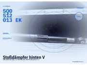 Stoßdämpfer hinten VW Golf VII (5G) 5Q0512013EK