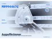 Auspuffkrümmer MITSUBISHI Colt VI (Z2, Z3) MR994467C