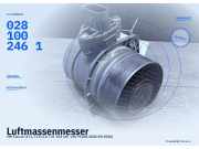 Luftmassenmesser VW Touran (1T1, 1T2) 074906461B 0281002461