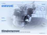 Klimakompressor MERCEDES-BENZ A-Klasse (W168) 6SEU14C