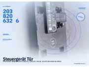 Steuergerät Tür MERCEDES-BENZ C-Klasse (W203) 2038206326