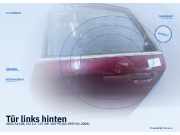 Tür links hinten AUDI A6 (4B, C5)