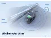Wischermotor vorne OPEL Omega A