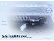 Federbein links vorne RENAULT Trafic II Kasten (FL)