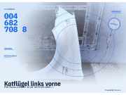 Kotflügel links vorne FIAT Panda (169) 0046827088