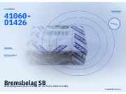 Bremsbelag SB NISSAN Bluebird (910) 41060-D1426