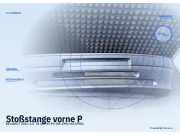 Stoßstange vorne PEUGEOT 106 I