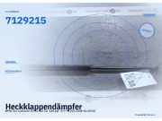 Heckklappendämpfer BMW 3er Cabriolet (E93) 7129215