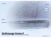 Stoßstange hinten FORD Fiesta I (WFBT, GFBT) chrom