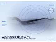 Wischerarm links vorne NISSAN Almera II Hatchback (N16)