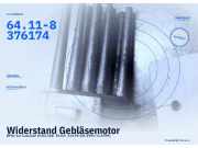 Widerstand Gebläsemotor BMW 3er Cabriolet (E36) 9140010303 64.11-8376174