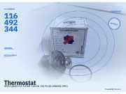 Thermostat OPEL Kadett E CC 116492344