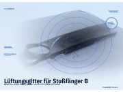 Lüftungsgitter für Stoßfänger BMW 5er (E60)
