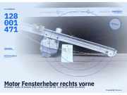 Motor Fensterheber rechts vorne RENAULT Trafic III Kasten (FG) 128001471