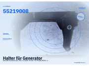 Halter für Generator SUZUKI Swift III (EZ, MZ) 55219008