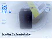 Schalter für Fensterheber OPEL Astra G CC (T98) GM 90 561 086