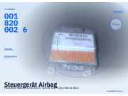 Steuergerät Airbag MERCEDES-BENZ SL (R129) 0018200026
