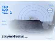 Klimakondensator VW Golf V (1K) 1K0820411G